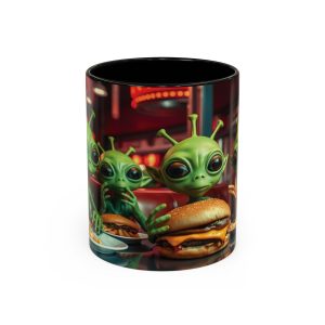 Alien Friends Colorful Mug - Fun 11oz & 15oz Option for Sci-Fi Lovers